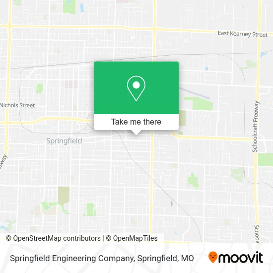 Mapa de Springfield Engineering Company