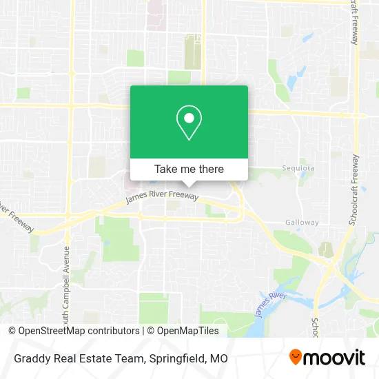 Graddy Real Estate Team map