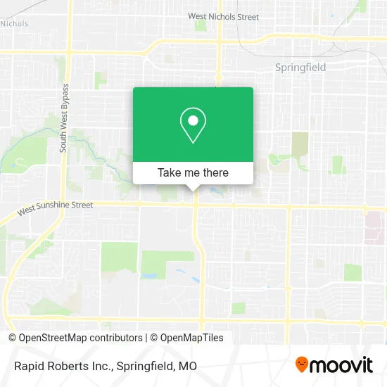 Rapid Roberts Inc. map