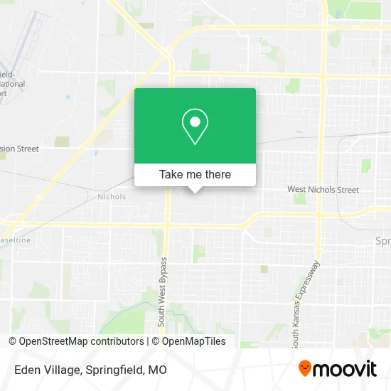 Eden Village map