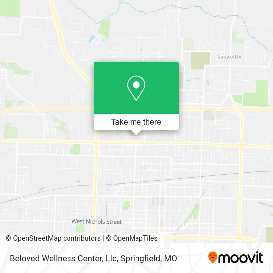Beloved Wellness Center, Llc map