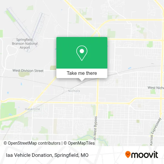 Iaa Vehicle Donation map
