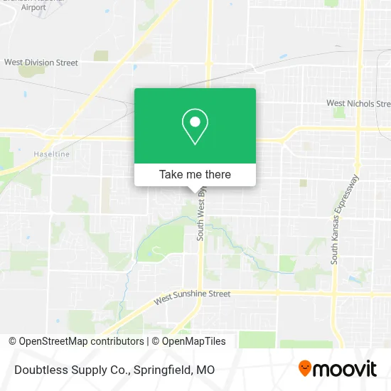 Doubtless Supply Co. map