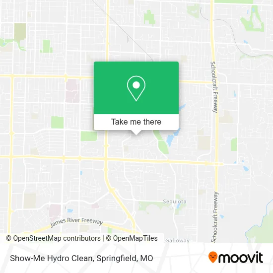Show-Me Hydro Clean map