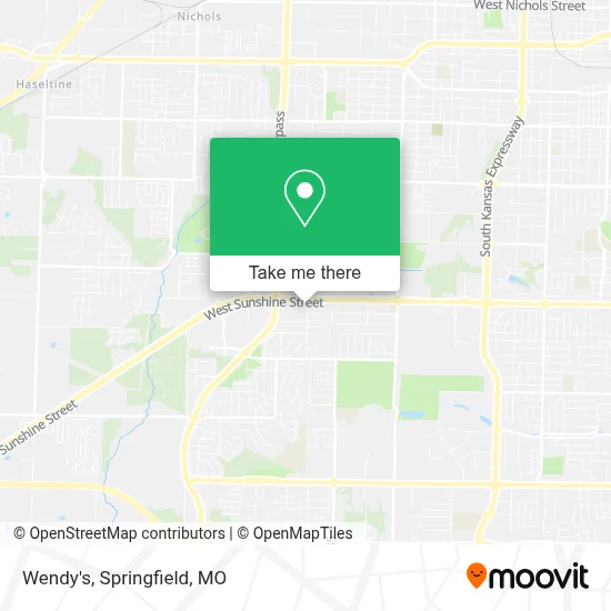 Wendy's map