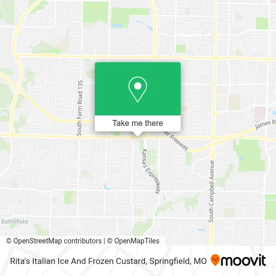 Rita's Italian Ice And Frozen Custard map