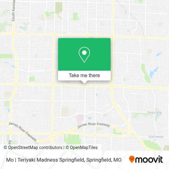 Mo | Teriyaki Madness Springfield map