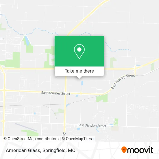 American Glass map