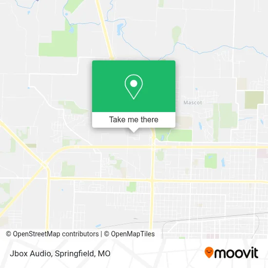 Jbox Audio map