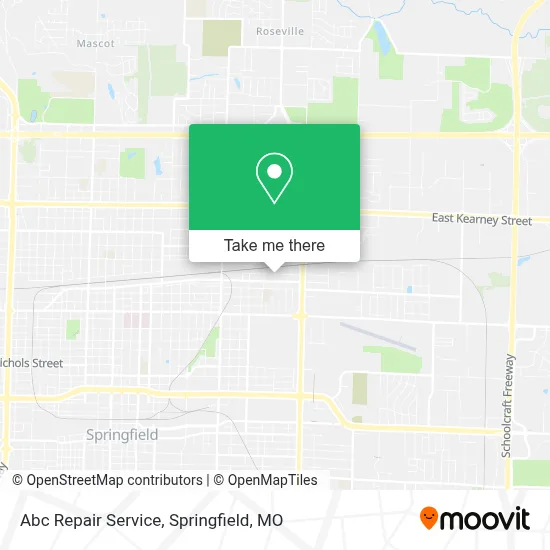 Abc Repair Service map
