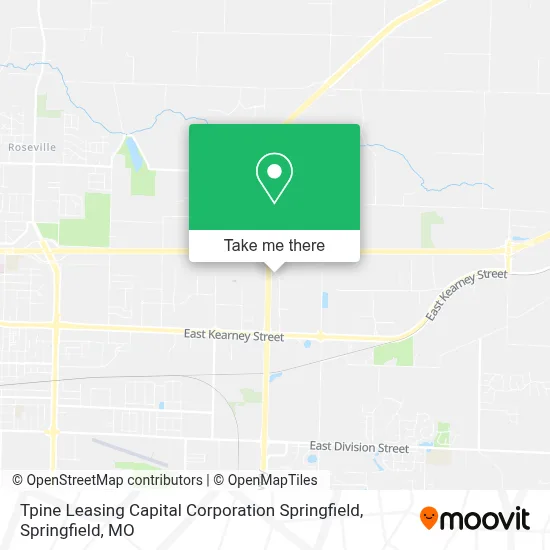 Tpine Leasing Capital Corporation Springfield map