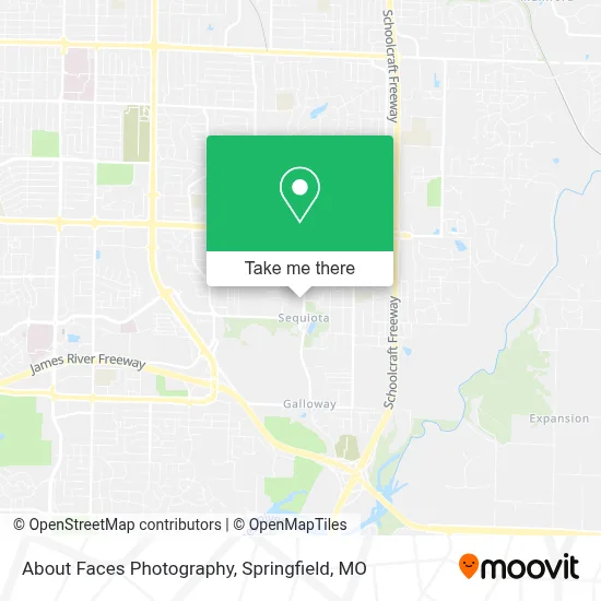 About Faces Photography map