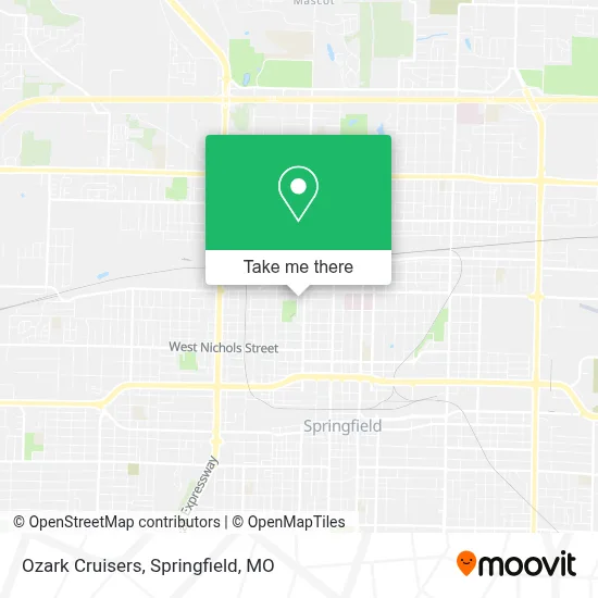Ozark Cruisers map