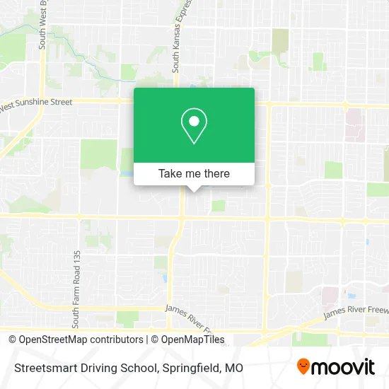 Streetsmart Driving School map