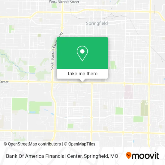 Bank Of America Financial Center map