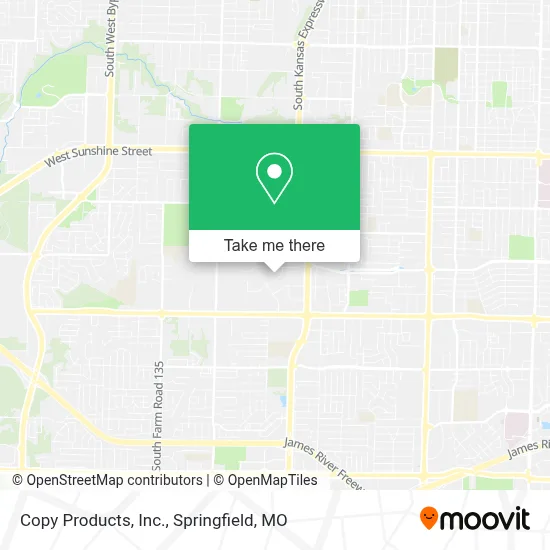 Copy Products, Inc. map