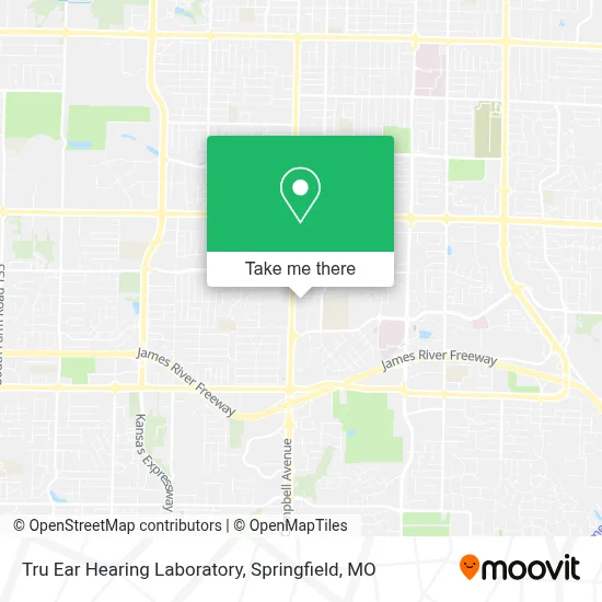 Tru Ear Hearing Laboratory map