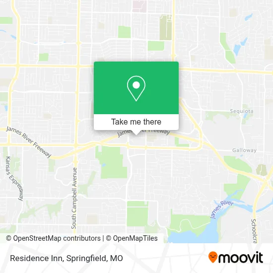 Residence Inn map
