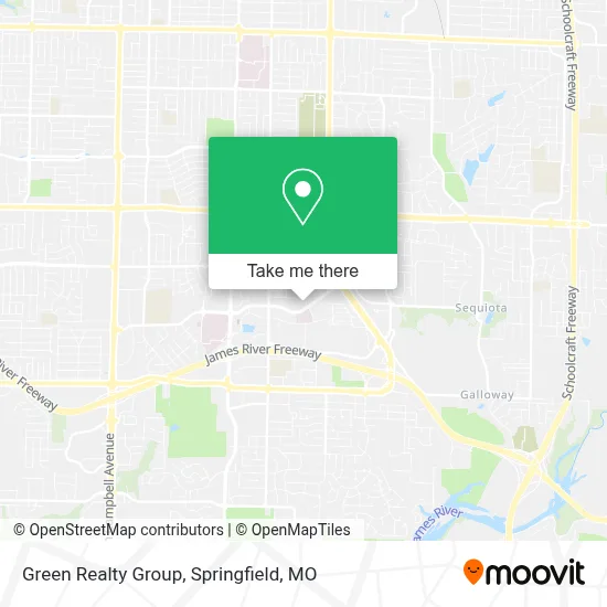 Green Realty Group map
