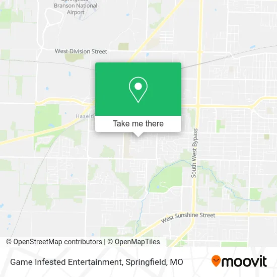 Mapa de Game Infested Entertainment
