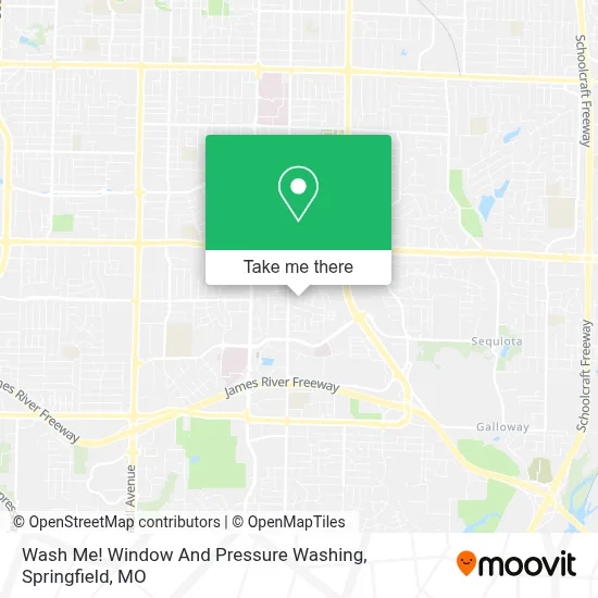 Wash Me! Window And Pressure Washing map