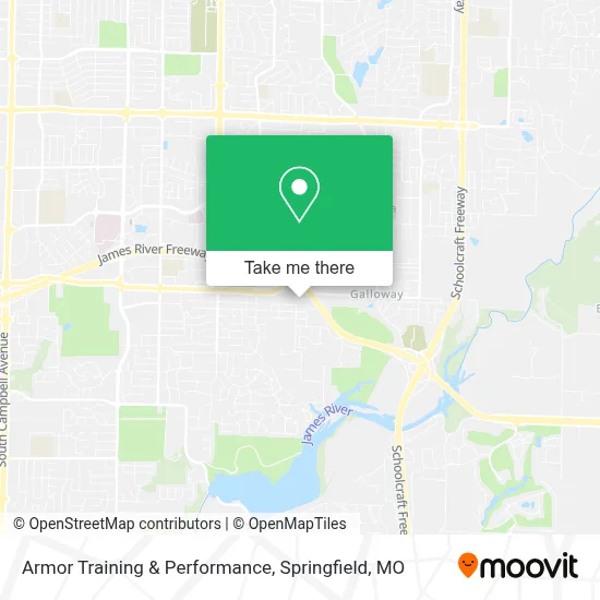 Armor Training & Performance map