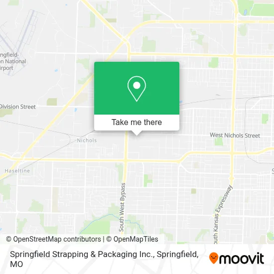 Springfield Strapping & Packaging Inc. map