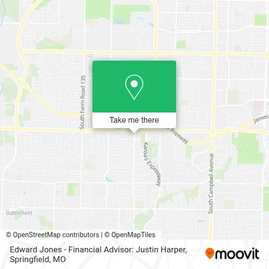 Edward Jones - Financial Advisor: Justin Harper map