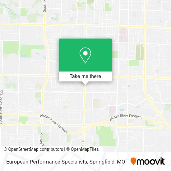 European Performance Specialists map