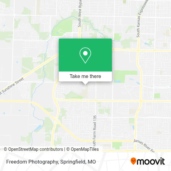 Freedom Photography map