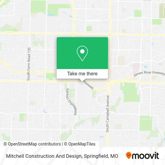 Mitchell Construction And Design map