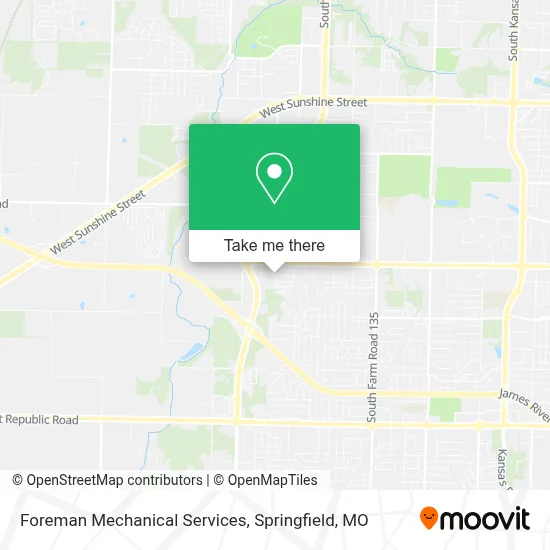 Foreman Mechanical Services map