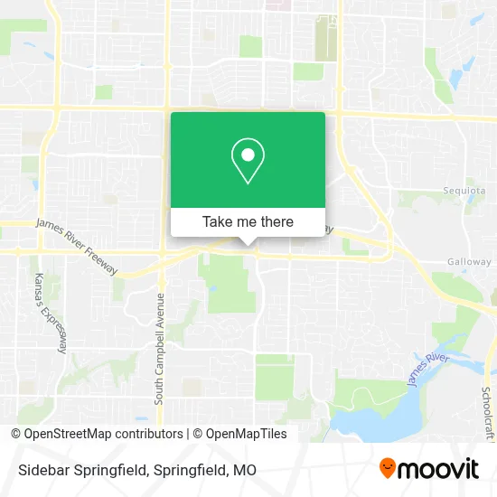 Mapa de Sidebar Springfield