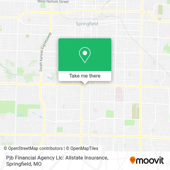 Pjb Financial Agency Llc: Allstate Insurance map