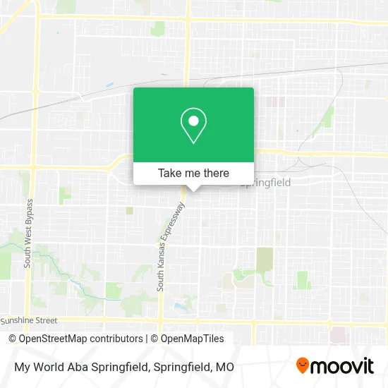 Mapa de My World Aba Springfield