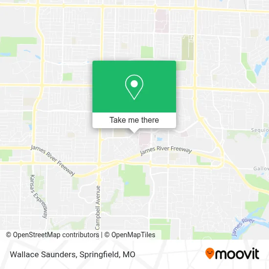 Wallace Saunders map