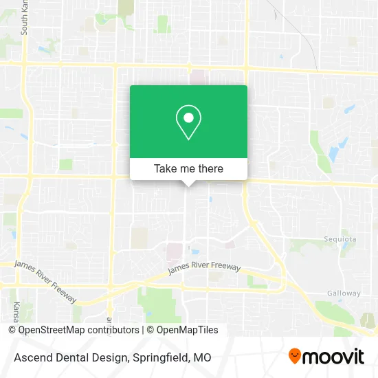 Ascend Dental Design map