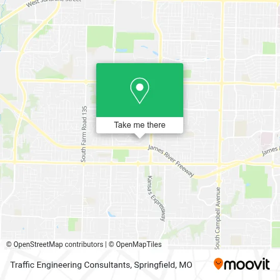 Traffic Engineering Consultants map
