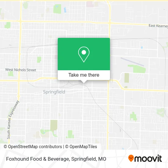 Foxhound Food & Beverage map