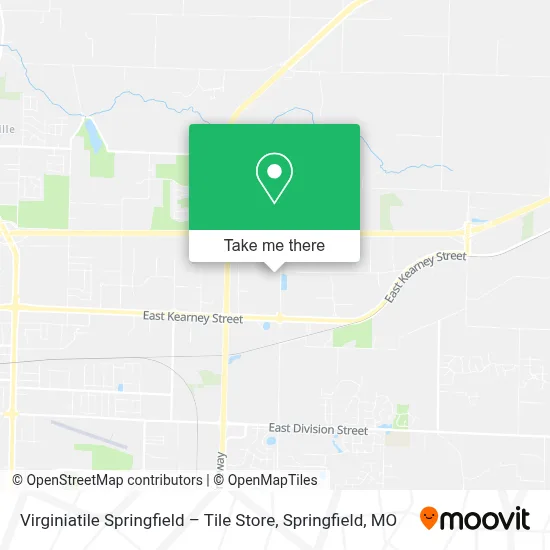 Virginiatile Springfield – Tile Store map