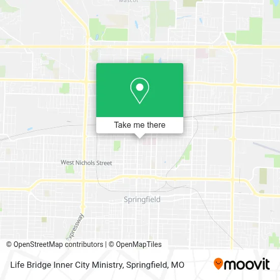 Life Bridge Inner City Ministry map
