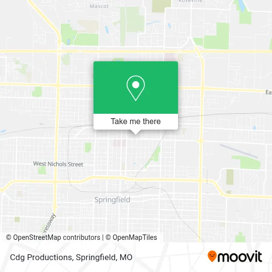 Cdg Productions map