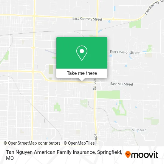 Tan Nguyen American Family Insurance map