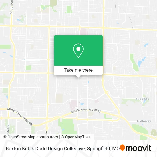 Buxton Kubik Dodd Design Collective map