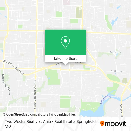 Two Weeks Realty at Amax Real Estate map