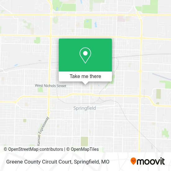 Greene County Circuit Court map
