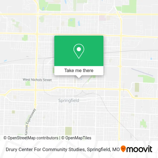 Drury Center For Community Studies map
