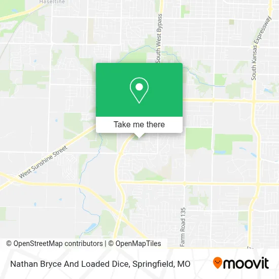 Nathan Bryce And Loaded Dice map