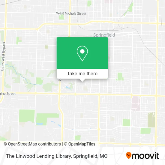 The Linwood Lending Library map