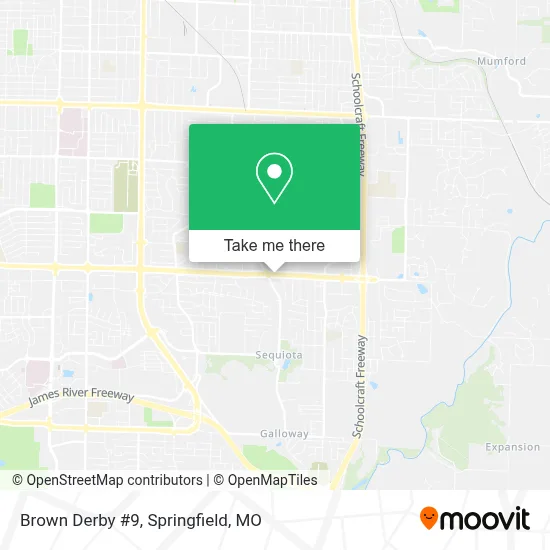 Brown Derby #9 map
